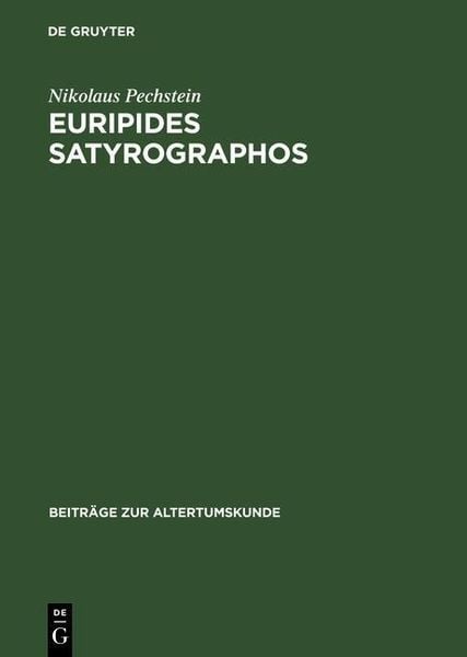Produktbild: Euripides Satyrographos