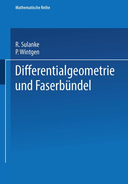 Produktbild: Differentialgeometrie und Faserb&uuml;ndel