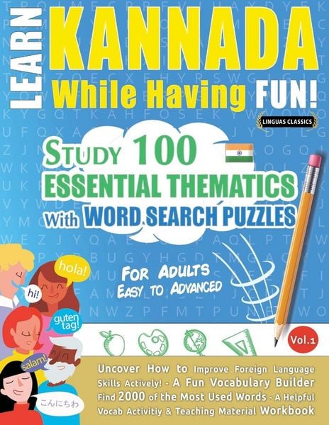 Produktbild: Learn Kannada While Having Fun! - For Adults