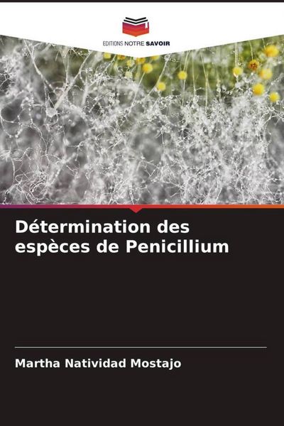 Produktbild: D&eacute;termination des esp&egrave;ces de Penicillium