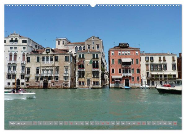 Produktbild: VENEDIG - Perle der Lagune (hochwertiger Premium Wandkalender 2026 DIN A2 quer), Kunstdruck in Hochglanz