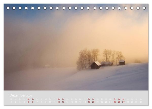 Produktbild: Im Lichtglanz der Jahreszeiten (Tischkalender 2026 DIN A5 quer), CALVENDO Monatskalender