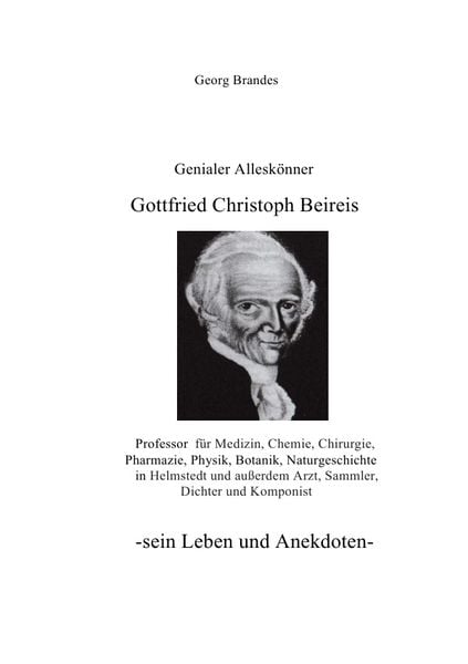Produktbild: Gottfried Christoph Beireis
