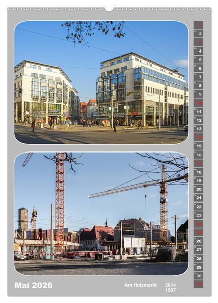 Produktbild: Jena im Wandel (Wandkalender 2026 DIN A2 hoch), CALVENDO Monatskalender