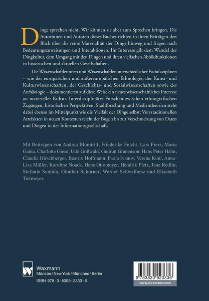 Produktbild: Die Sprache der Dinge
