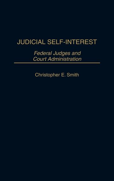 Produktbild: Judicial Self-Interest