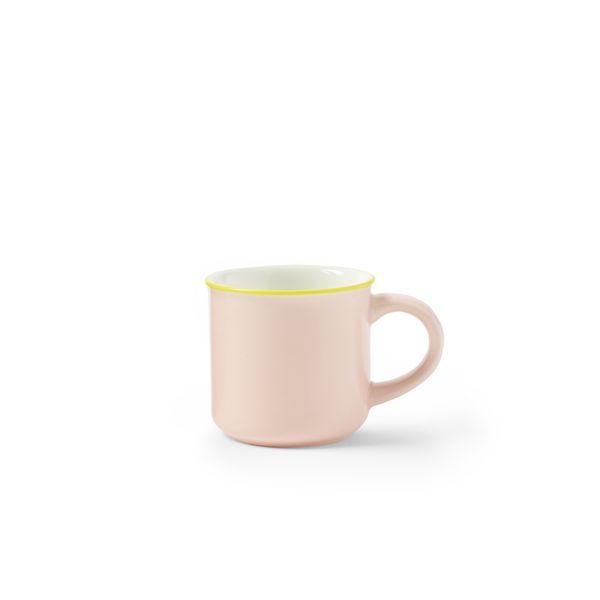 Espressotasse Emaillelooke "Rosa"
