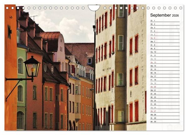 Produktbild: Die Farben von REGENSBURG (Wandkalender 2026 DIN A4 quer), CALVENDO Monatskalender