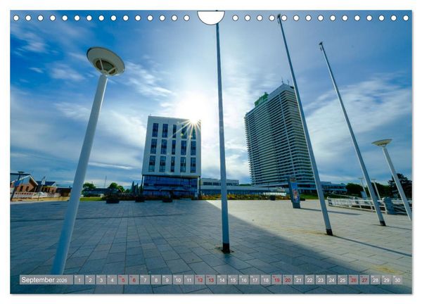 Produktbild: Ein Blick auf L&uuml;beck-Travem&uuml;nde (Wandkalender 2026 DIN A4 quer), CALVENDO Monatskalender