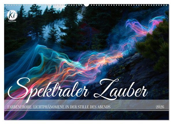 Produktbild: Spektraler Zauber (Wandkalender 2026 DIN A2 quer), CALVENDO Monatskalender