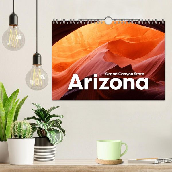 Produktbild: Arizona - Grand Canyon State (Wandkalender 2026 DIN A4 quer), CALVENDO Monatskalender