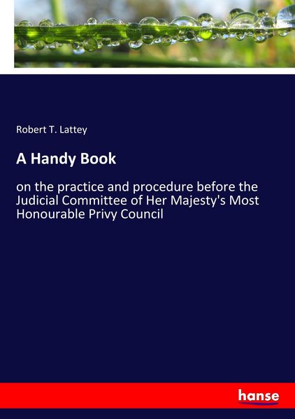 Produktbild: A Handy Book