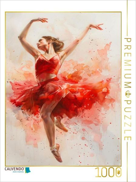 CALVENDO Puzzle Ein Motiv aus dem Kalender 'Die Farben der Musik' | 1000 Teile Lege-Größe 64x48cm Foto-Puzzle für glückliche Stunden