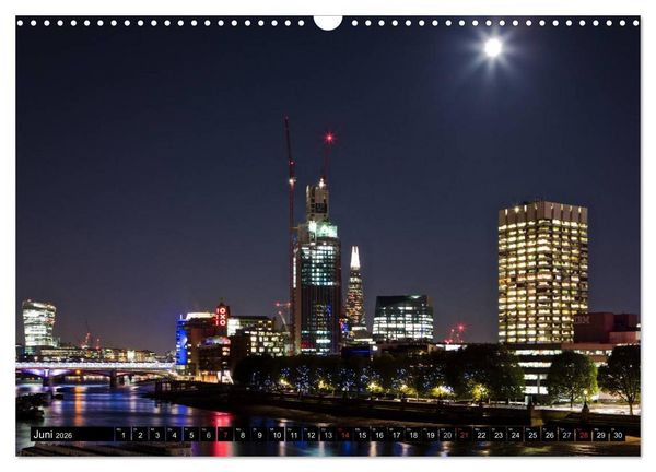 Produktbild: Wundervolles London (Wandkalender 2026 DIN A3 quer), CALVENDO Monatskalender