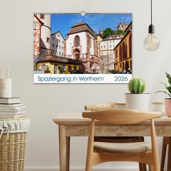 Produktbild: Spaziergang in Wertheim (Wandkalender 2026 DIN A3 quer), CALVENDO Monatskalender