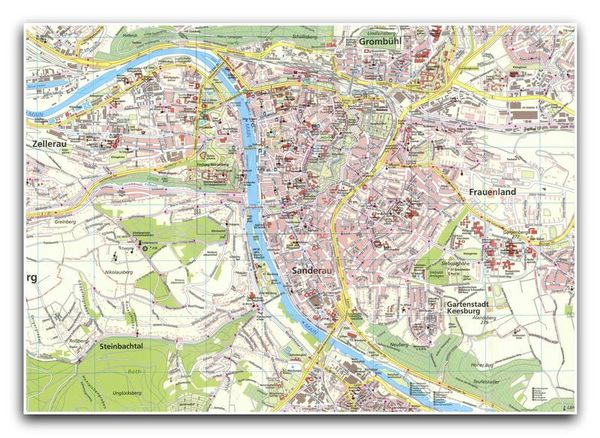 Produktbild: Stadtplan W&Uuml;RZBURG