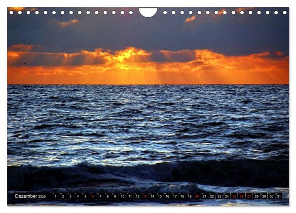 Produktbild: J&uuml;tland in D&auml;nemark - Von Henne Strand bis Blavand (Wandkalender 2026 DIN A4 quer), CALVENDO Monatskalender
