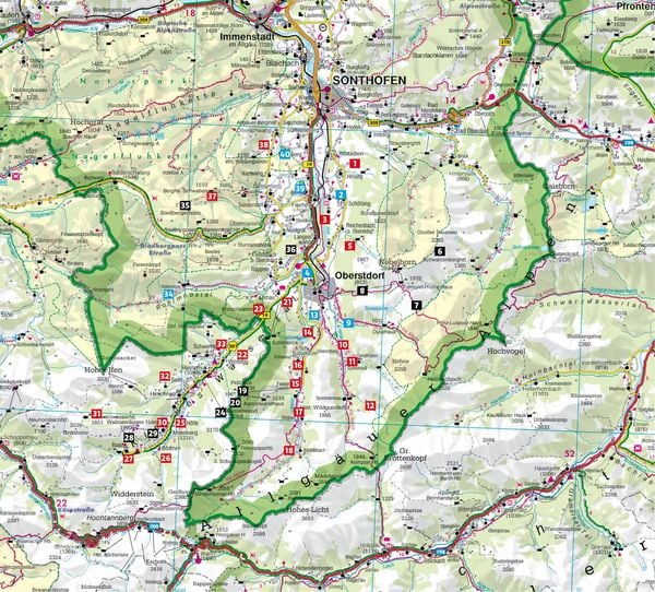 Produktbild: ROTHER Wanderbuch Leichte Wanderungen Oberstdorf Kleinwalsertal