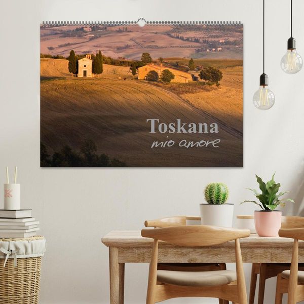 Produktbild: Toskana - mio amore (Wandkalender 2026 DIN A2 quer), CALVENDO Monatskalender