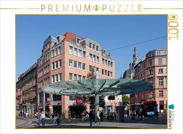 CALVENDO Puzzle Barbarossoplatz | 1000 Teile Lege-Größe 64x48cm Foto-Puzzle für glückliche Stunden