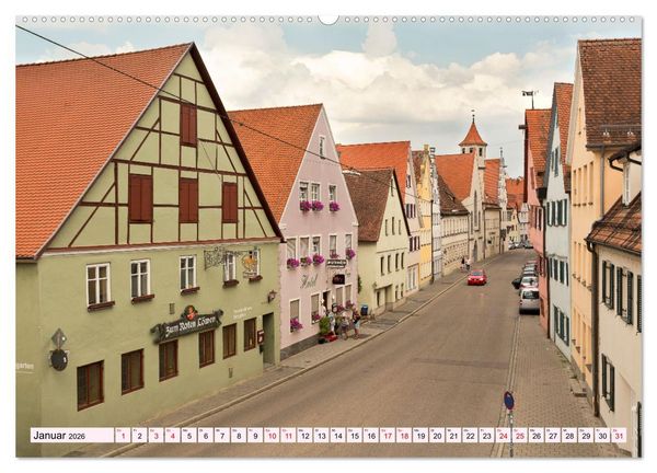 Produktbild: N&Ouml;RDLINGEN - Leben im Meteoritenkrater (hochwertiger Premium Wandkalender 2026 DIN A2 quer), Kunstdruck in Hochglanz