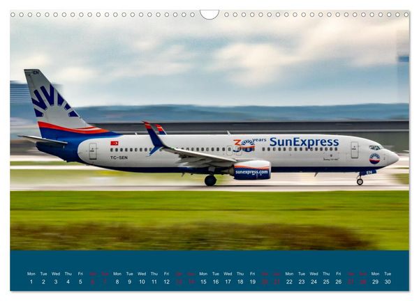 Produktbild: Panning Aviation Photography (Wall Calendar 2026 DIN A3 landscape), CALVENDO 12 Month Wall Calendar