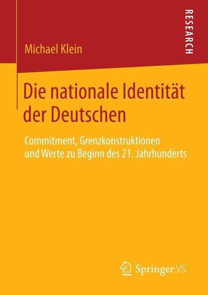 Produktbild: Die nationale Identit&auml;t der Deutschen