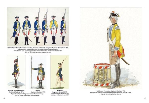 Produktbild: Die deutschen Kontingente im Amerikanischen Unabh&auml;ngigkeitskrieg 1776-1783