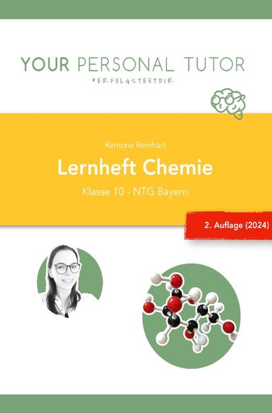 Grüne Reihe - Naturwissenschaftliches Grundwissen für Schule und Studium / Lernheft Chemie Klasse 10 (neue Auflage 2024), Taschenbuch von Ramona