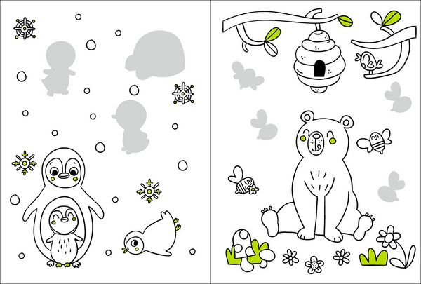 Produktbild: Mein Malbuch mit Glitzerstickern - Tiere