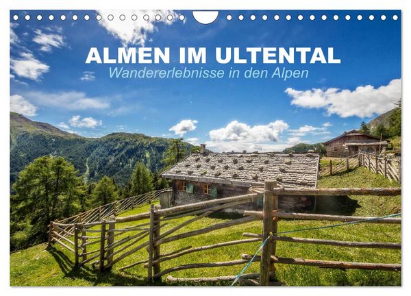 Produktbild: Almen im Ultental (Wandkalender 2026 DIN A4 quer), CALVENDO Monatskalender