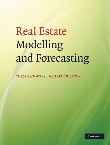 Produktbild: Real Estate Modelling and Forecasting
