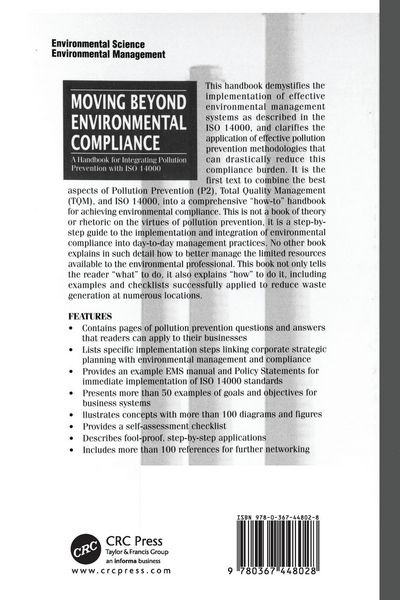 Produktbild: Moving Beyond Environmental Compliance