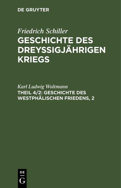 Produktbild: Geschichte des Westph&auml;lischen Friedens, 2