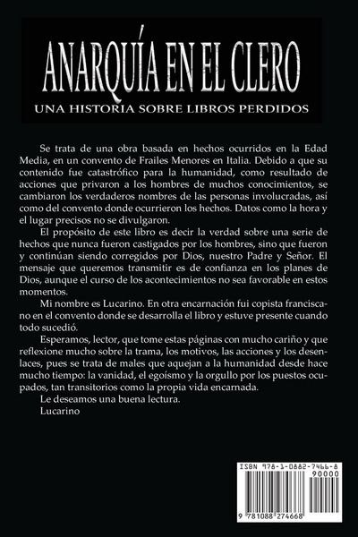 Produktbild: Anarqu&iacute;a En El Clero - Una Historia Sobre Libros Perdidos