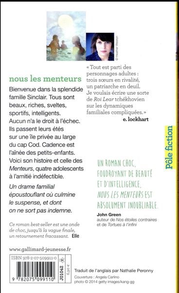 Produktbild: Nous les menteurs