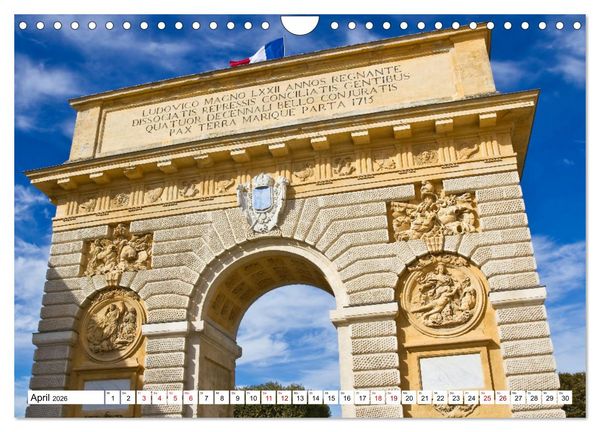 Produktbild: S&uuml;dwestfrankreich - St&auml;dte, Landschaften und Meer (Wandkalender 2026 DIN A4 quer), CALVENDO Monatskalender