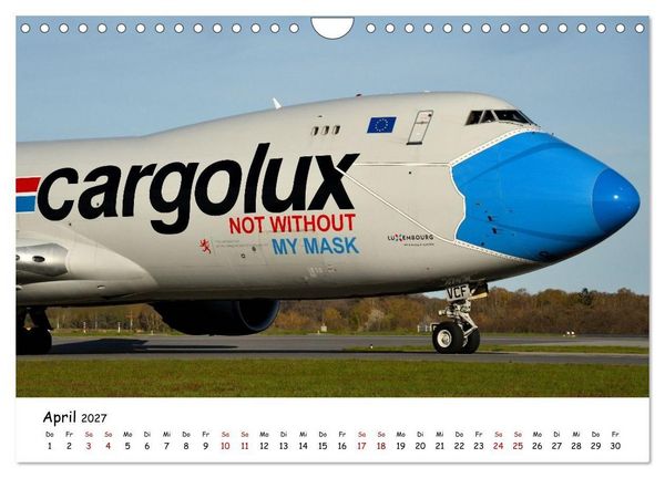 Produktbild: Faszination Luftfahrt Vielfalt zwischen Himmel und Vorfeld (Wandkalender 2027 DIN A4 quer), CALVENDO Monatskalender