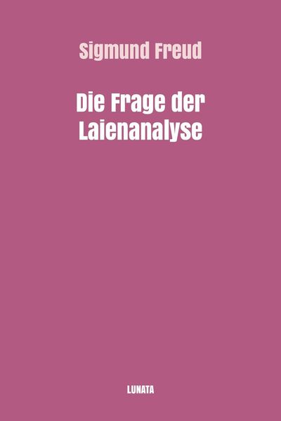 Produktbild: Die Frage der Laienanalyse