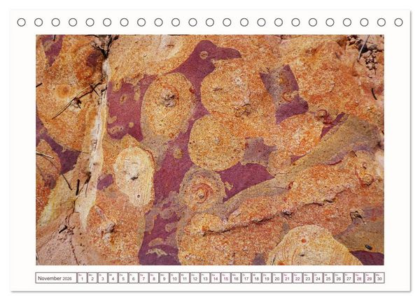 Produktbild: Natures-Designs - farbenfrohe Felsk&uuml;sten in Brasilien (Tischkalender 2026 DIN A5 quer), CALVENDO Monatskalender