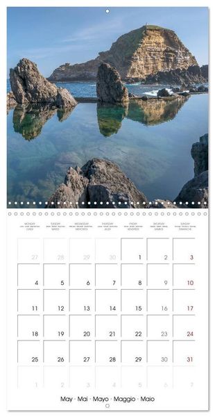 Produktbild: Portugal - Madeira (Wall Calendar 2026 12 &times; 12 Inch) CALVENDO 12 Month Wall Calendar