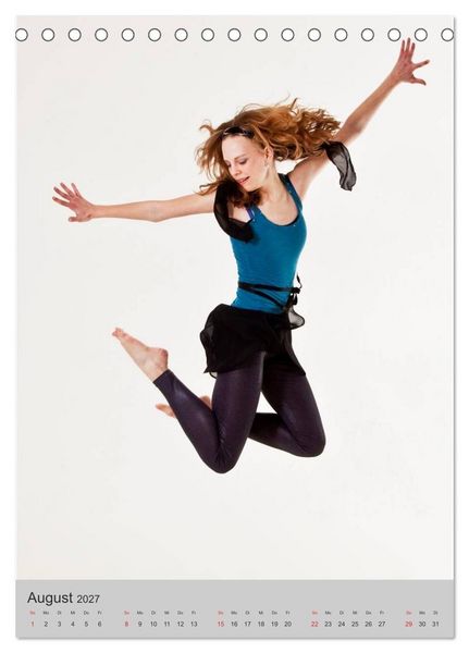 Produktbild: Ballerina (Tischkalender 2027 DIN A5 hoch), CALVENDO Monatskalender