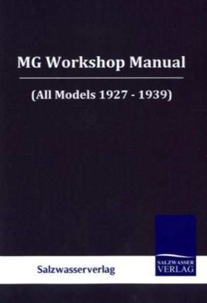 MG Workshop Manual