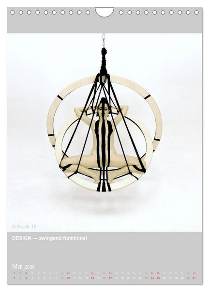 Produktbild: KREATIVE FESSELN (Wandkalender 2026 DIN A4 hoch), CALVENDO Monatskalender