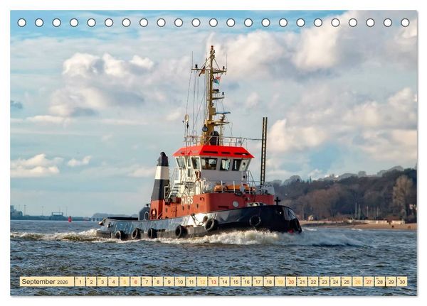 Produktbild: Schlepper - b&auml;renstarke Arbeitstiere (Tischkalender 2026 DIN A5 quer), CALVENDO Monatskalender
