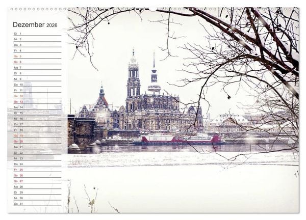 Produktbild: Wundersch&ouml;nes Dresden (hochwertiger Premium Wandkalender 2026 DIN A2 quer), Kunstdruck in Hochglanz