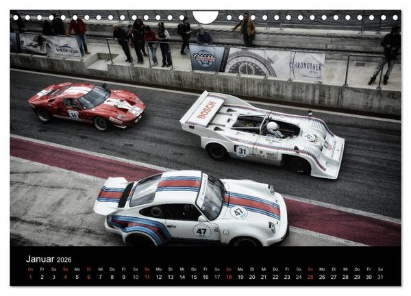 Produktbild: Raceday (Wandkalender 2026 DIN A4 quer), CALVENDO Monatskalender