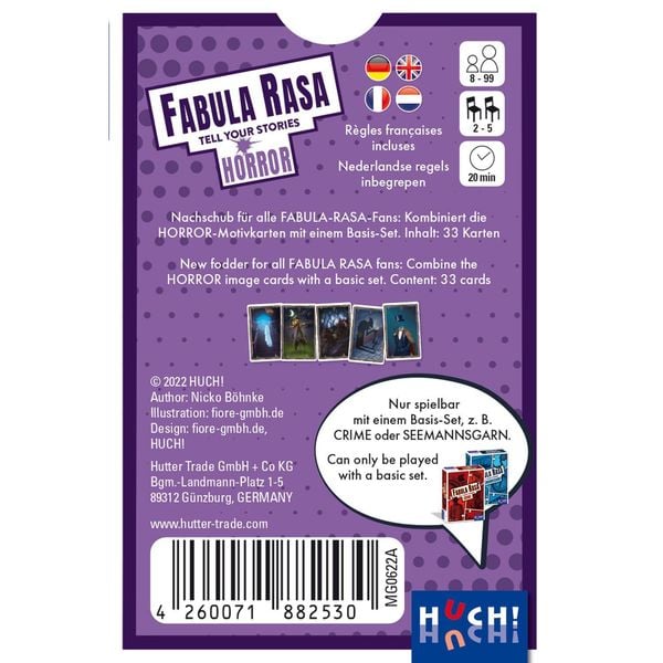 Produktbild: HUCH! - Fabula Rasa – Horror von HUCH!