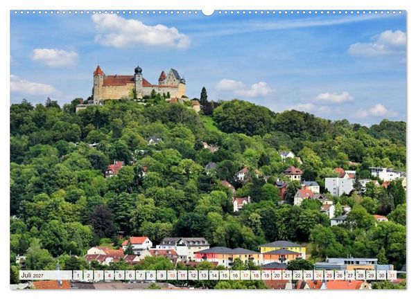 Produktbild: Coburg - Veste, Markt & mehr (hochwertiger Premium Wandkalender 2027 DIN A2 quer), Kunstdruck in Hochglanz