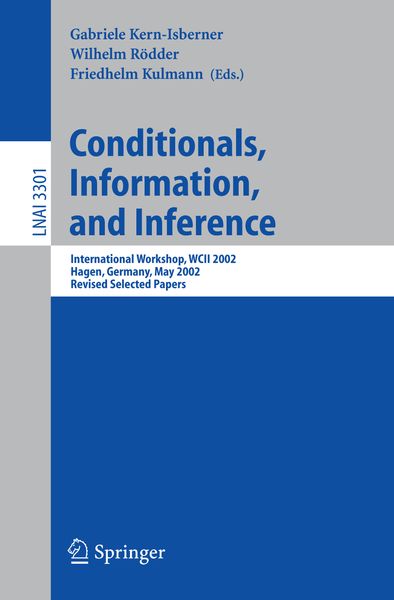 Produktbild: Conditionals, Information, and Inference
